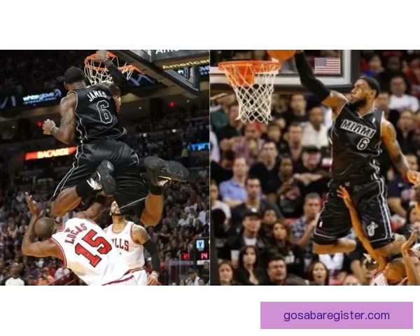 詹姆斯昨日惊艳暴扣起跳三点二米入网速度近五十公里